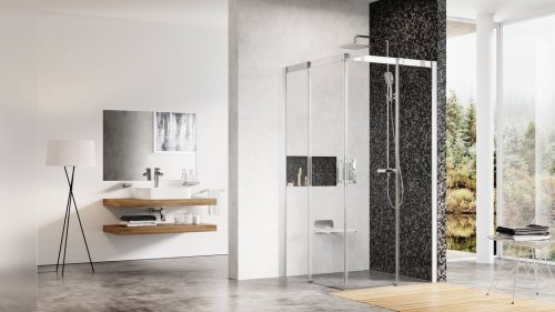 Душова кабіна Ravak Matrix MSRV4-80 / 80 полірований алюміній + Transparent (1WV44C00Z1)