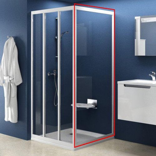 Неподвижная стенка Ravak Supernova APSS-80 белый+Grape (94040102ZG)