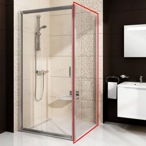 Нерухома стінка Ravak Blix BLPS-100 полірований алюміній + Grape (9BHA0C00ZG)