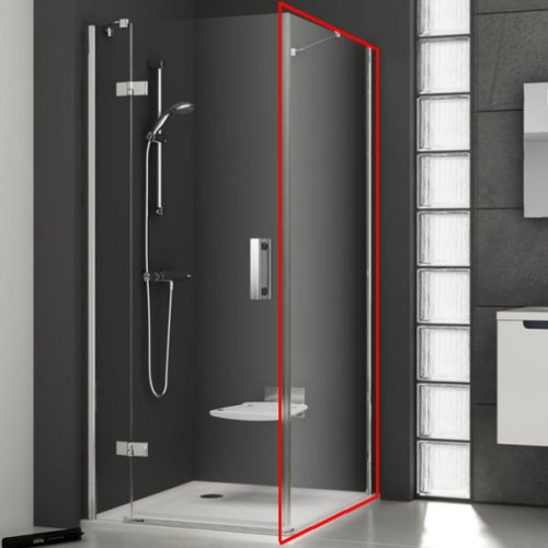 Неподвижная стенка Ravak SmartLine SMPS-80 R хром+Transparent (9SP40A00Z1)