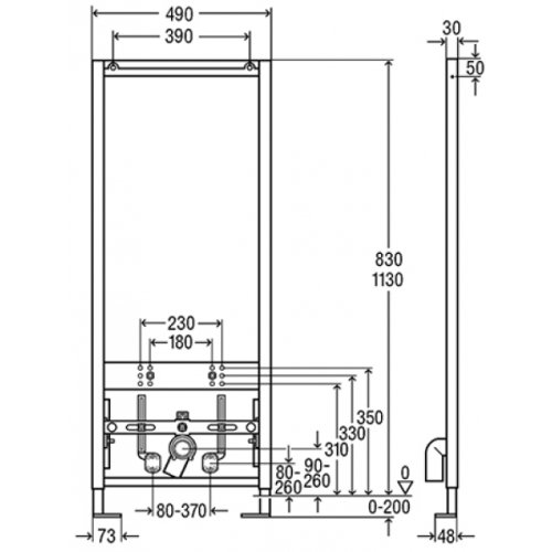 Инсталляция Viega Eco Plus 727901