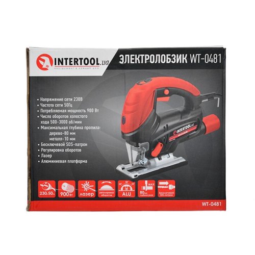 Электролобзик Intertool WT-0481