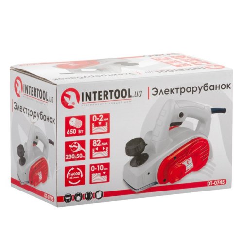 Електрорубанок Intertool DT-0745