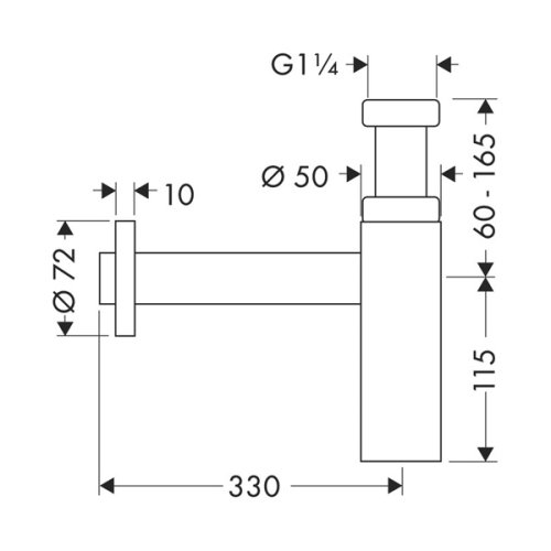 Сифон Hansgrohe Flowstar S 52105000