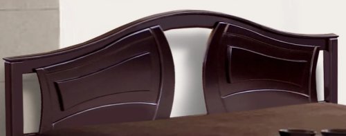 Ліжко полуторне МІКС-меблі Марго 140x200 каштан