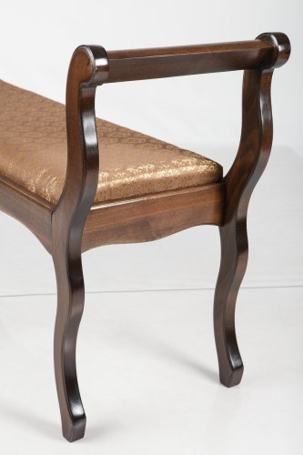 Скамья МИКС-мебель Джокер без спинки темный орех/Avilla 2/7