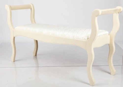 Лавка МІКС-меблі Джокер білий / Avilla 2/2