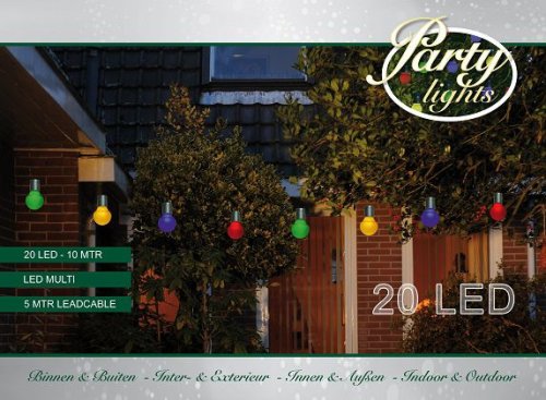 Гирлянда новогодняя Anna's Collection Декоративные лампочки 15м мультицвет