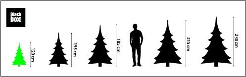 Искусственная сосна Black Box Trees Medford зеленая 1,2м