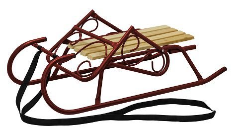 Санки Snower Морозко бордовые