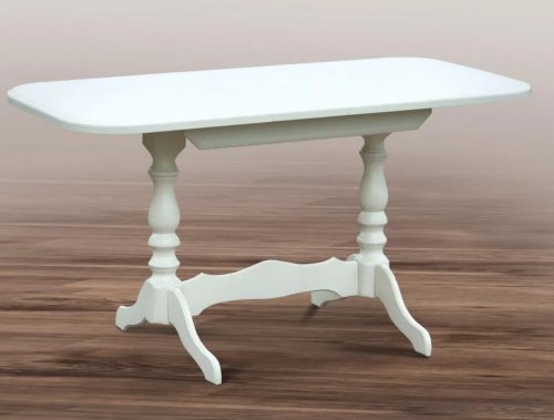 Стол обеденный МИКС-мебель Аврора белый