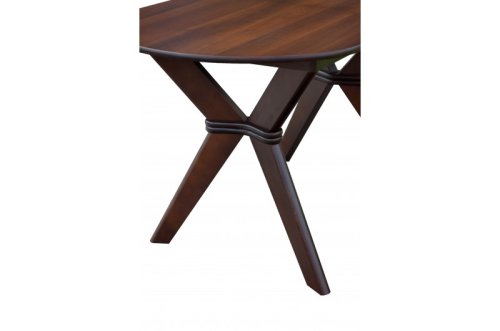 Стол обеденный МИКС-мебель Брайтон темный орех