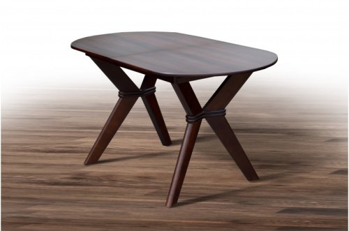 Стол обеденный МИКС-мебель Брайтон темный орех