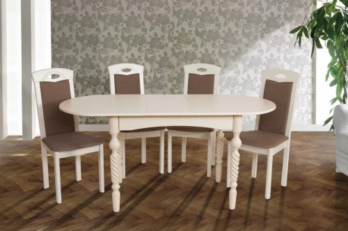Стол обеденный МИКС-мебель Бруно бежевый