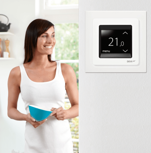 Терморегулятор DEVI Devireg Touch Ivory (140F1078)