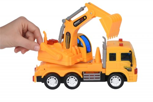 Спецтехника на радиоуправлении Same Toy City Грузовик с ковшом (F1601Ut)