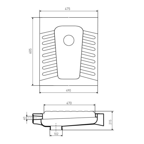 Чаша Генуя Volle 13-00-220