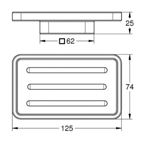 Мильниця Grohe Selection Cube 40806000