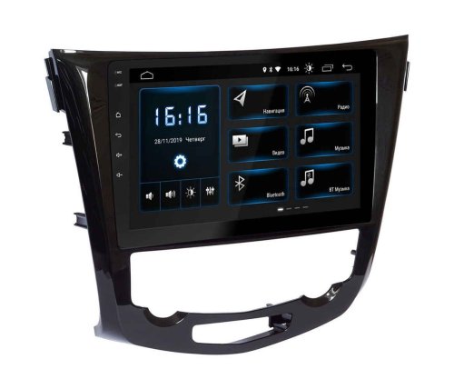 Штатная магнитола INCar DTA-6210 DSP Nissan Qashqai 2014+ Climat Android 9