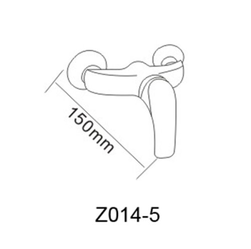 Смеситель для душа Rozzy Jenori Baron RBZ014-5