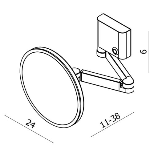 Зеркало Volle Fiesta 15-77-333