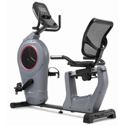 Велотренажер Hop-Sport HS-100L Edge iConsole серый + мат