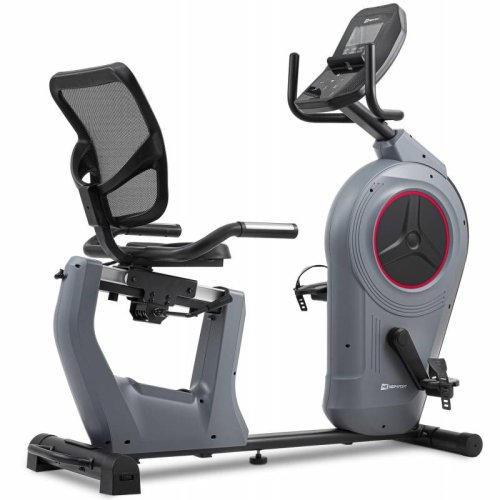 Велотренажер Hop-Sport HS-100L Edge iConsole серый + мат