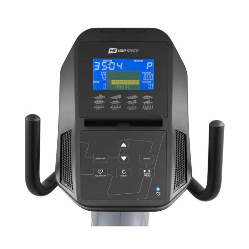 Велотренажер Hop-Sport HS-100L Edge iConsole серый + мат