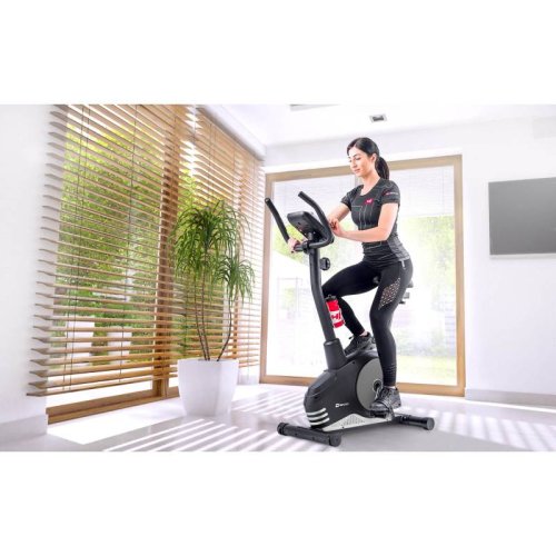 Велотренажер Hop-Sport HS-2080 Spark черно-серебристый (2020)