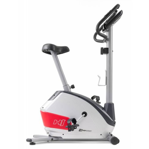 Велотренажер магнитный Hop-Sport HS-035H Leaf серебристый