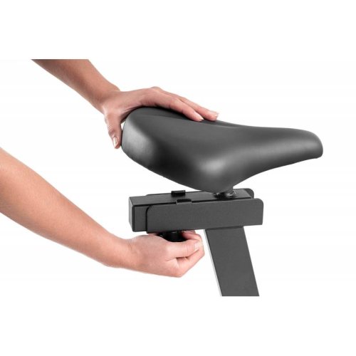 Велотренажер электромагнитный Hop-Sport HS-095H Strike черный + мат