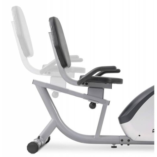 Горизонтальный велотренажер Hop-Sport HS-035L Solo серебристый