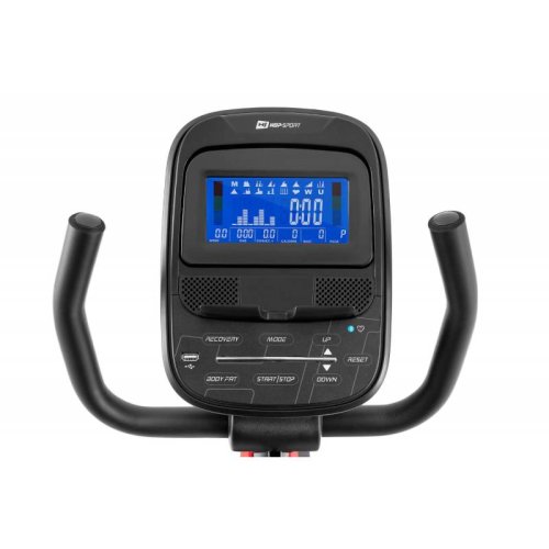 Горизонтальный велотренажер Hop-Sport HS-095L Scale серый + мат