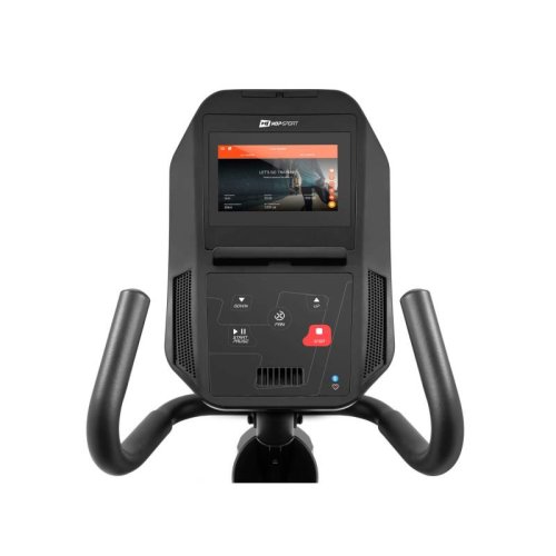 Горизонтальний велотренажер Hop-Sport HS-300L Canion з телеметричним поясом + мат під тренажер