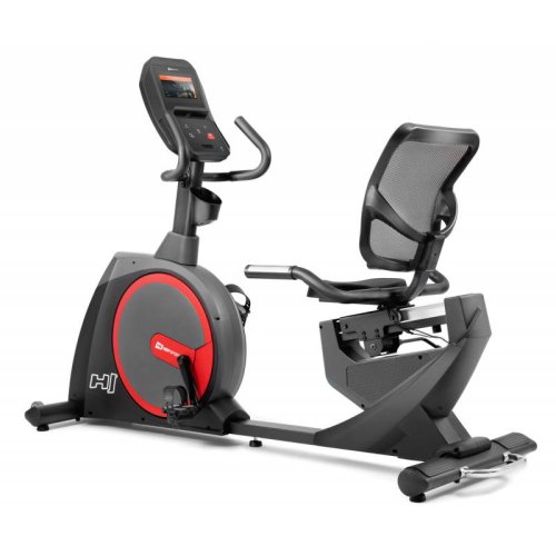 Горизонтальний велотренажер Hop-Sport HS-300L Canion з телеметричним поясом + мат під тренажер