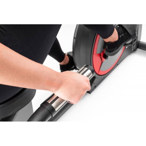 Горизонтальний велотренажер Hop-Sport HS-300L Canion з телеметричним поясом + мат під тренажер