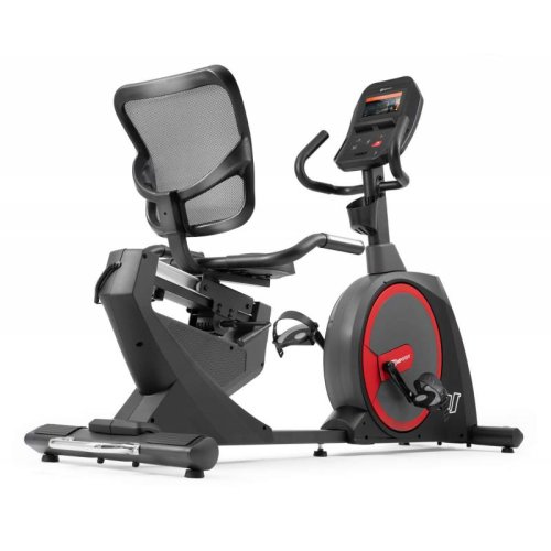 Горизонтальний велотренажер Hop-Sport HS-300L Canion з телеметричним поясом + мат під тренажер