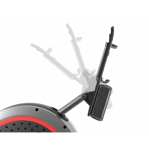 Гребной тренажер аэромагнитный Hop-Sport HS-100AR Roam серый