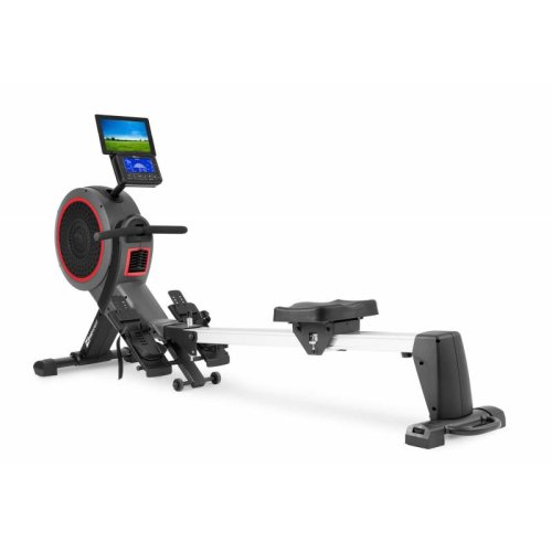 Гребной тренажер аэромагнитный Hop-Sport HS-100AR Roam серый