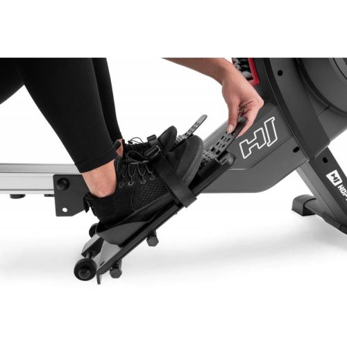 Гребной тренажер аэромагнитный Hop-Sport HS-100AR Roam серый