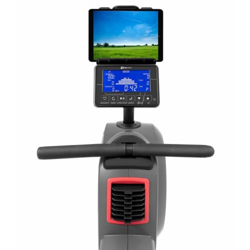 Гребной тренажер аэромагнитный Hop-Sport HS-100AR Roam серый