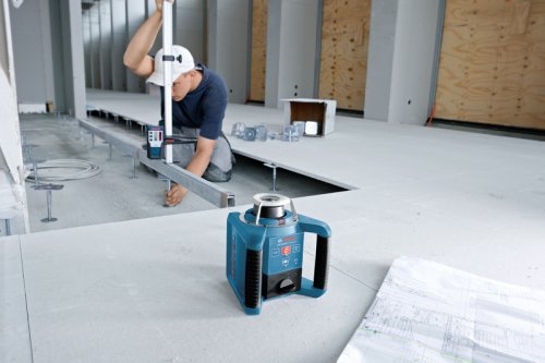 Ротационный лазерный нивелир Bosch GRL 300 HV SET