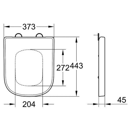 Набір інсталяція Grohe Rapid SL з унітазом Grohe Euro Ceramic 39328CB0