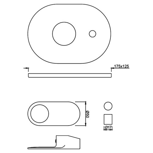 Смеситель скрытого монтажа Jaquar Ornamix Prime ORP-CHR-10065KPM
