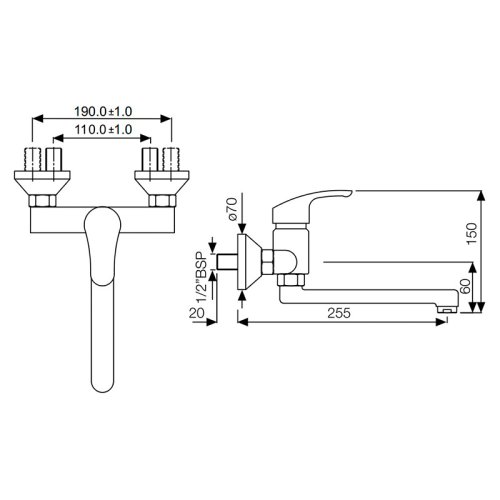 Змішувач для кухні Jaquar Eko EKO-CHR-33163