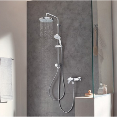 Душевая система Grohe New Tempesta 200 27389002 + смеситель для душа Grohe BauLoop 23340000