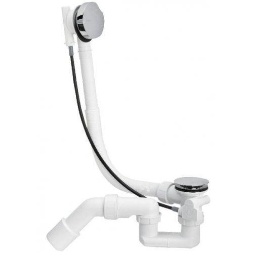 Ванна Roca Princess 170x75 A220270001 + сифон Viega Simplex 285357