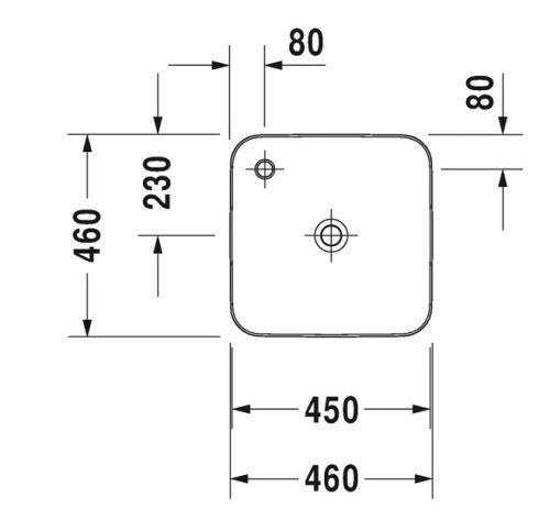 Умывальник Duravit Cape Cod 2340460000
