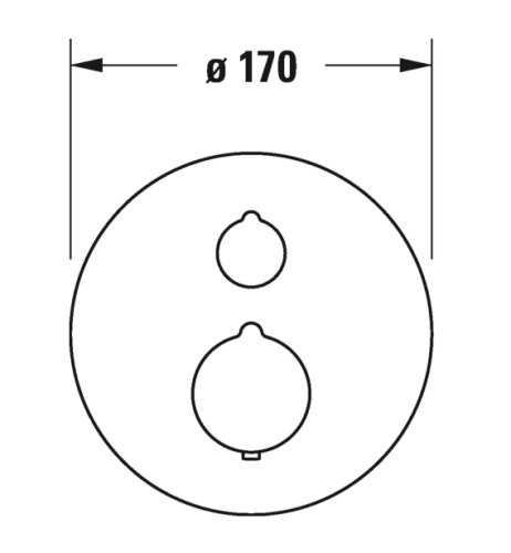 Смеситель скрытого монтажа Duravit C.1 C14200014010