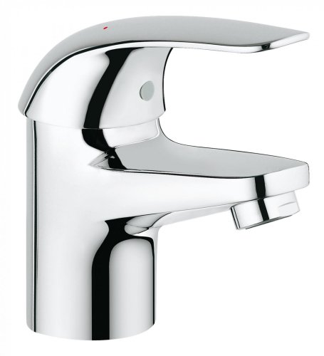 Умивальник Grohe Bau ceramic 60 см зі змішувачем Grohe Euroeco 39421000 + 32734000